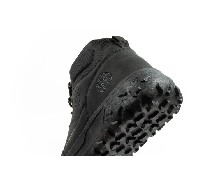 Lee Cooper pánská zimní trekingová zateplená kotníková obuv černá