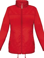 B&C Sirocco /women Dámská větrovka bez podšívky 01.0902 red