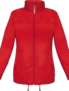 B&C Sirocco /women Dámská větrovka bez podšívky 01.0902 red