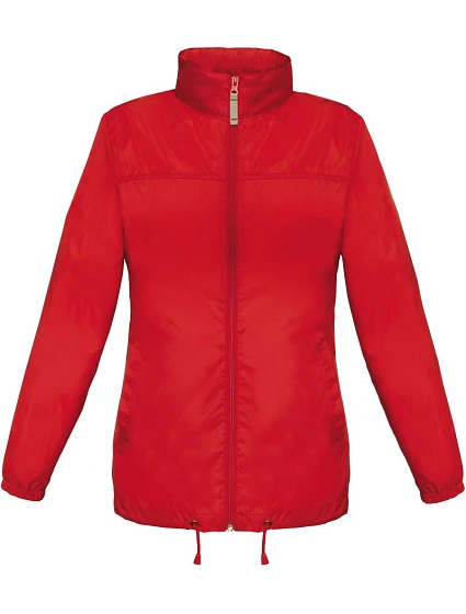 B&C Sirocco /women Dámská větrovka bez podšívky 01.0902 red B&C Sirocco /women Dámská větrovka bez podšívky 01.0902 red