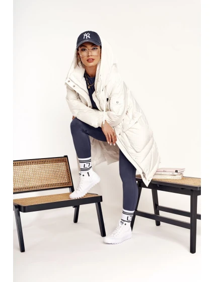 Dámské Vysoké Tenisky Na Velké Podrážce BIG STAR FF274241 Bile