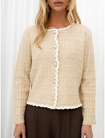 Sweter IR SW model 22554310 beżowy - FPrice Sweter IR SW model 22554310 beżowy - FPrice