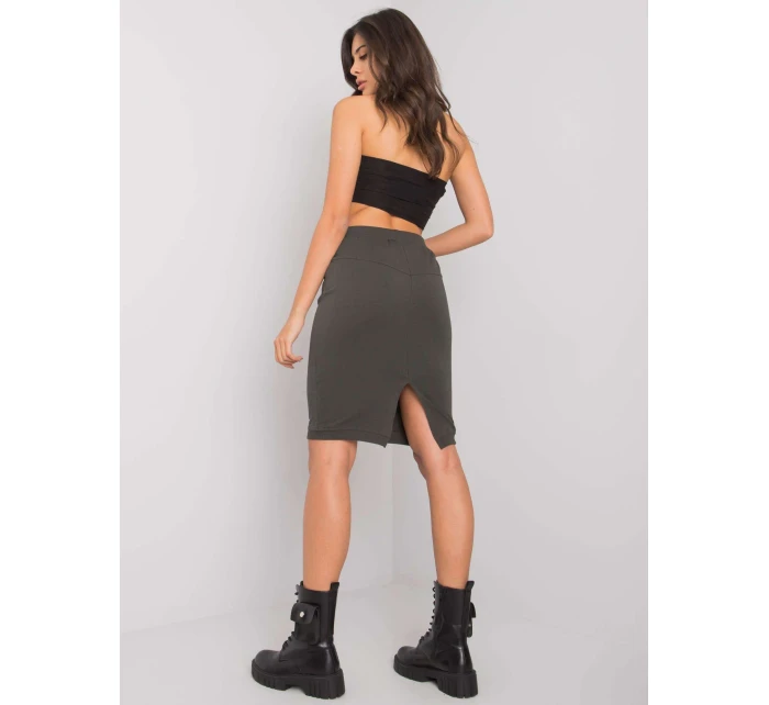 Sukně RV SD 4793 1.32 tmavá khaki