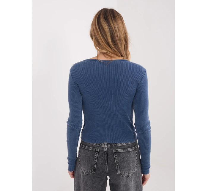 Bluzka WT BZ ciemny niebieski model 21875418 - FPrice Bluzka WT BZ ciemny niebieski model 21875418 - FPrice