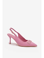 Dámské sandály Lurella 55-A62 růžové - Givana