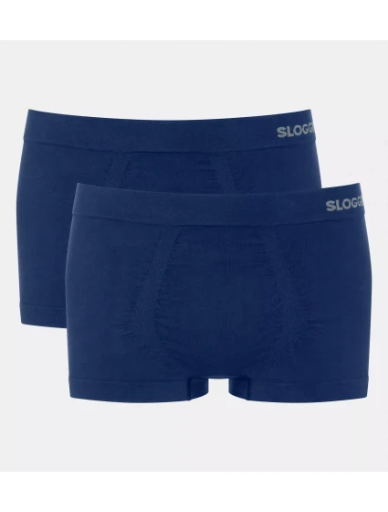 Pánské boxerky GO Smooth Hipster 2P - UNKNOWN - tm. modré 6722 - SLOGGI Pánské boxerky GO Smooth Hipster 2P - UNKNOWN - tm. modré 6722 - SLOGGI