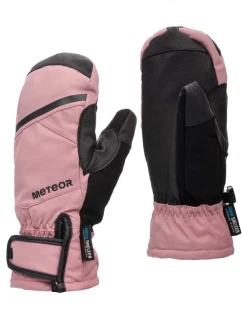 Zimní rukavice Meteor Hazy S růžová/černá