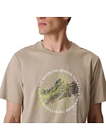 Pánské tričko 4F M2822 beige 4FWSS26TTSHM2822 83S pánské