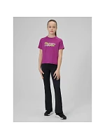 Dívčí rychleschnoucí sportovní tričko model 22208121 - 4F Dívčí rychleschnoucí sportovní tričko model 22208121 - 4F