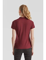Fruit of the Loom Lady-Fit 65/35 Polo Dámské piqué polo 16.3212 burgundy Fruit of the Loom Lady-Fit 65/35 Polo Dámské piqué polo 16.3212 burgundy