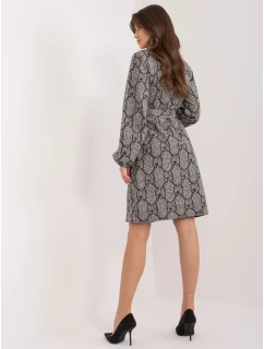 Šaty LK SK 509526 1.06 šedá černá