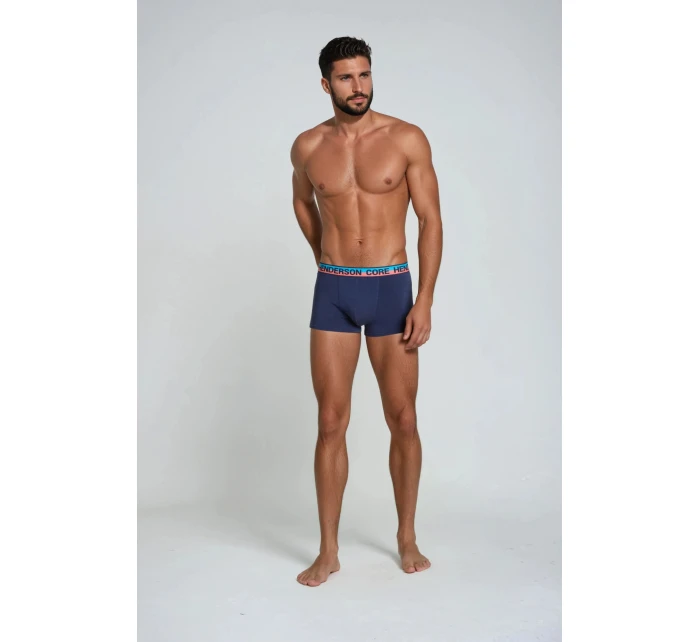 Boxerky Ouzo 38290-MLC Sada 2 kusů Modrá a tmavě modrá - Henderson Boxerky Ouzo 38290-MLC Sada 2 kusů Modrá a tmavě modrá - Henderson
