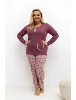 ~Piżama Plus Size model 221191 Forever Pink