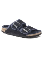 Arizona VL Midnight zateplené žabky semišová kůže úzké model 20701475 - Birkenstock