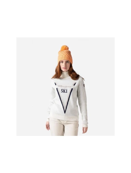 Rossignol W Victoire Tn Knit Sweater bílá