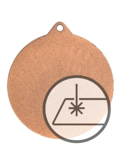 Medal z grawerem na laminacie