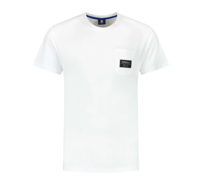 Rogelli pánské tričko LOGO bílé XL