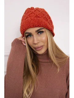 Roma Bis fleecová čepice K235 červená