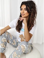 Piżama CLM PI model 22084249 szary - FPrice Piżama CLM PI model 22084249 szary - FPrice