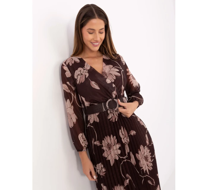 Šaty IT SK 11389.27P hnědé Šaty IT SK 11389.27P hnědé