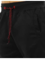 Pánské černé tepláky FashionStreet UX3542 Pánské černé tepláky FashionStreet UX3542