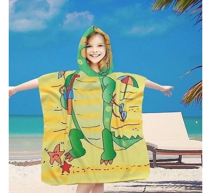 dětské plážové pončo s kapucí model 20965682 - Cotton World dětské plážové pončo s kapucí model 20965682 - Cotton World