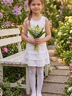 Dívčí tričko Donella sz/r 4950