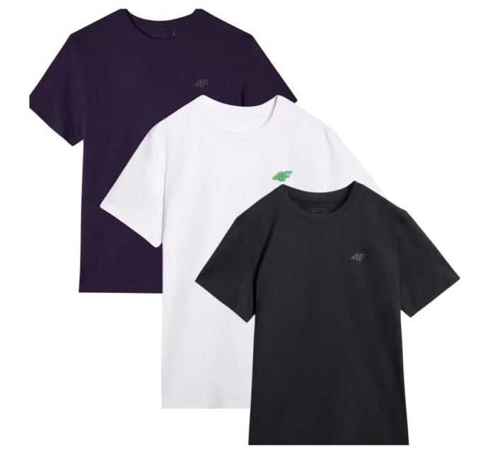 Trička 4F M 4FWSS25TTSHM3965-95S pánské Trička 4F M 4FWSS25TTSHM3965-95S pánské