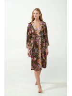 Dámský župan s potiskem model 20516039 - Vamp Dámský župan s potiskem model 20516039 - Vamp