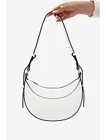 Malá kabelka z imitace kůže bílá model 22220915 - Flora&Co