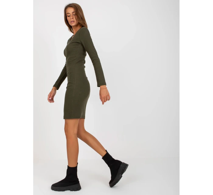 EM SK 673 šaty.78P khaki EM SK 673 šaty.78P khaki