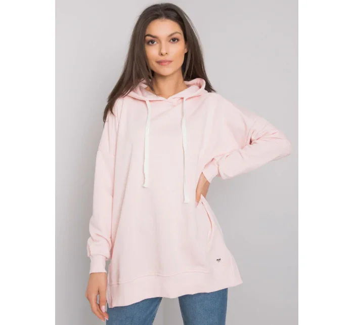 Mikina RV BL 7190.38X světle růžová Mikina RV BL 7190.38X světle růžová