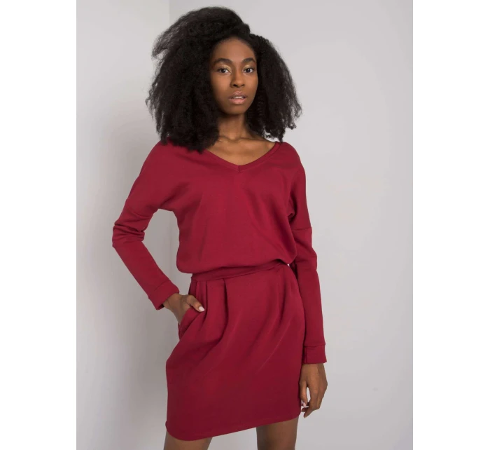 Šaty RV SK 6037.18X kaštanová Šaty RV SK 6037.18X kaštanová