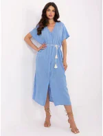 Sukienka TW SK BI model 21191015 niebieski - FPrice Sukienka TW SK BI model 21191015 niebieski - FPrice