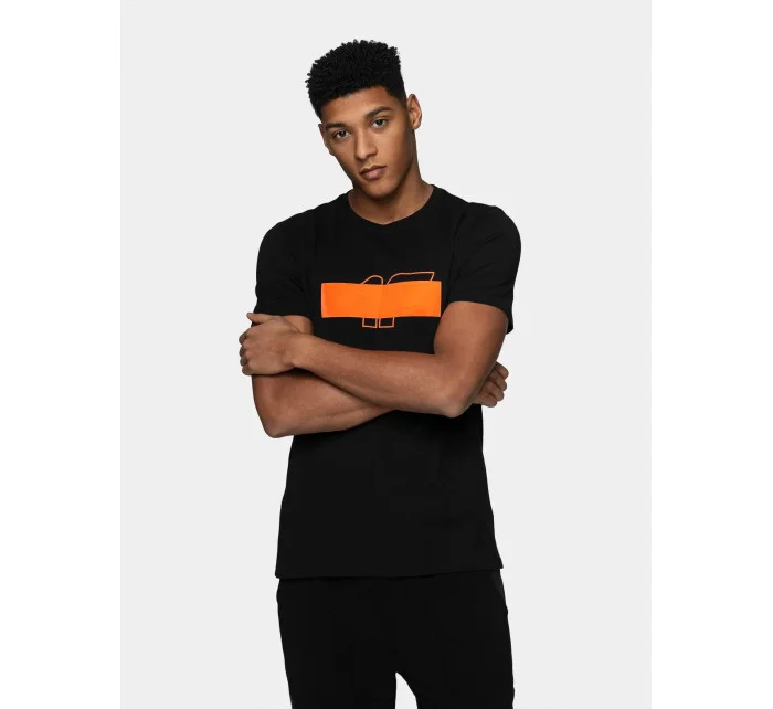 Pánské tričko D4Z20-TSM244 černé - 4F