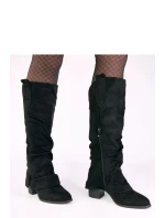 Kozačky na podpatku model 221633 Solea Kozačky na podpatku model 221633 Solea