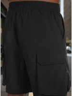 Pánské látkové bojové šortky černé FashionStreet SX2506