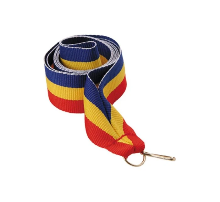 Stuha 22 mm - modrožlutá čočka