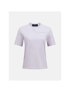 Dámské tričko PEAK PERFORMANCE W Original Small Logo Tee, šedé