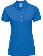Dámské elastické piqué polo 10. azure blue model 22473841 - Russell Athletic Dámské elastické piqué polo 10. azure blue model 22473841 - Russell Athletic