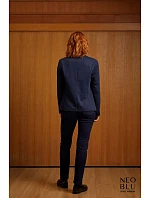 NEOBLU Marcel Women Dámský piqué blejzr 24.3170 night blue NEOBLU Marcel Women Dámský piqué blejzr 24.3170 night blue