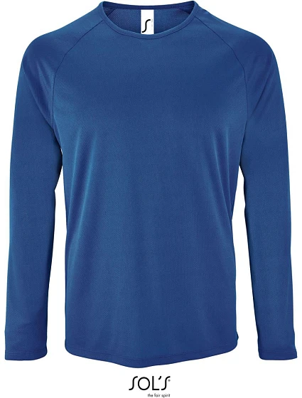 SOL'S Sporty LSL Men Pánské sportovní tričko s dlouhým rukávem 25.2071 royal blue SOL'S Sporty LSL Men Pánské sportovní tričko s dlouhým rukávem 25.2071 royal blue