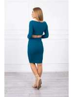 Souprava halenky a sukně, námořnická modř