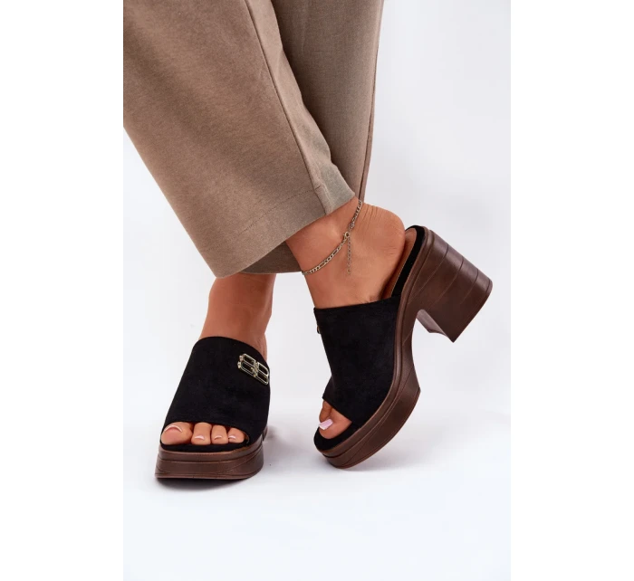 Pantofle model 213037 Step in style Pantofle model 213037 Step in style