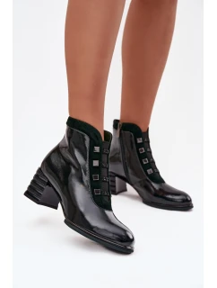 Boty na podpatku model 221140 Step in style