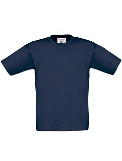 B&C Exact 190 /kids Dětské tričko z těžké bavlny 01.0301 navy