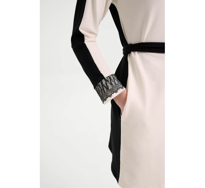 Noční košile s dlouhými rukávy model 18938134 - Vamp