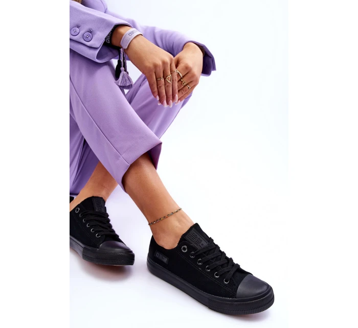 Dámské nízké tenisky Big Star Černá model 21594471 - Big Star Shoes Dámské nízké tenisky Big Star Černá model 21594471 - Big Star Shoes