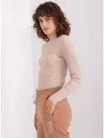 Bluzka RV BZ model 19014738 beżowy - FPrice Bluzka RV BZ model 19014738 beżowy - FPrice