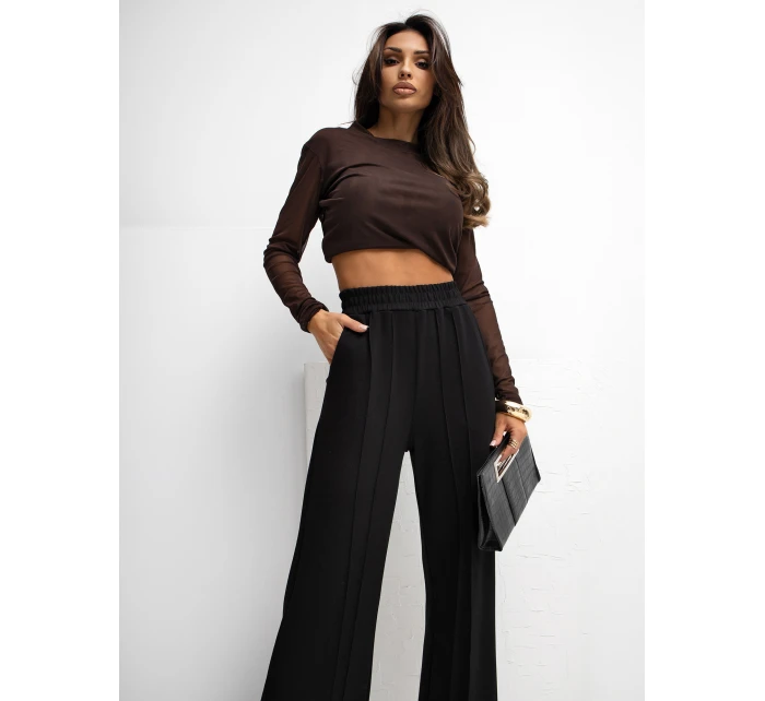 Spodnie dresowe RV DR model 21777631 czarny - FPrice Spodnie dresowe RV DR model 21777631 czarny - FPrice